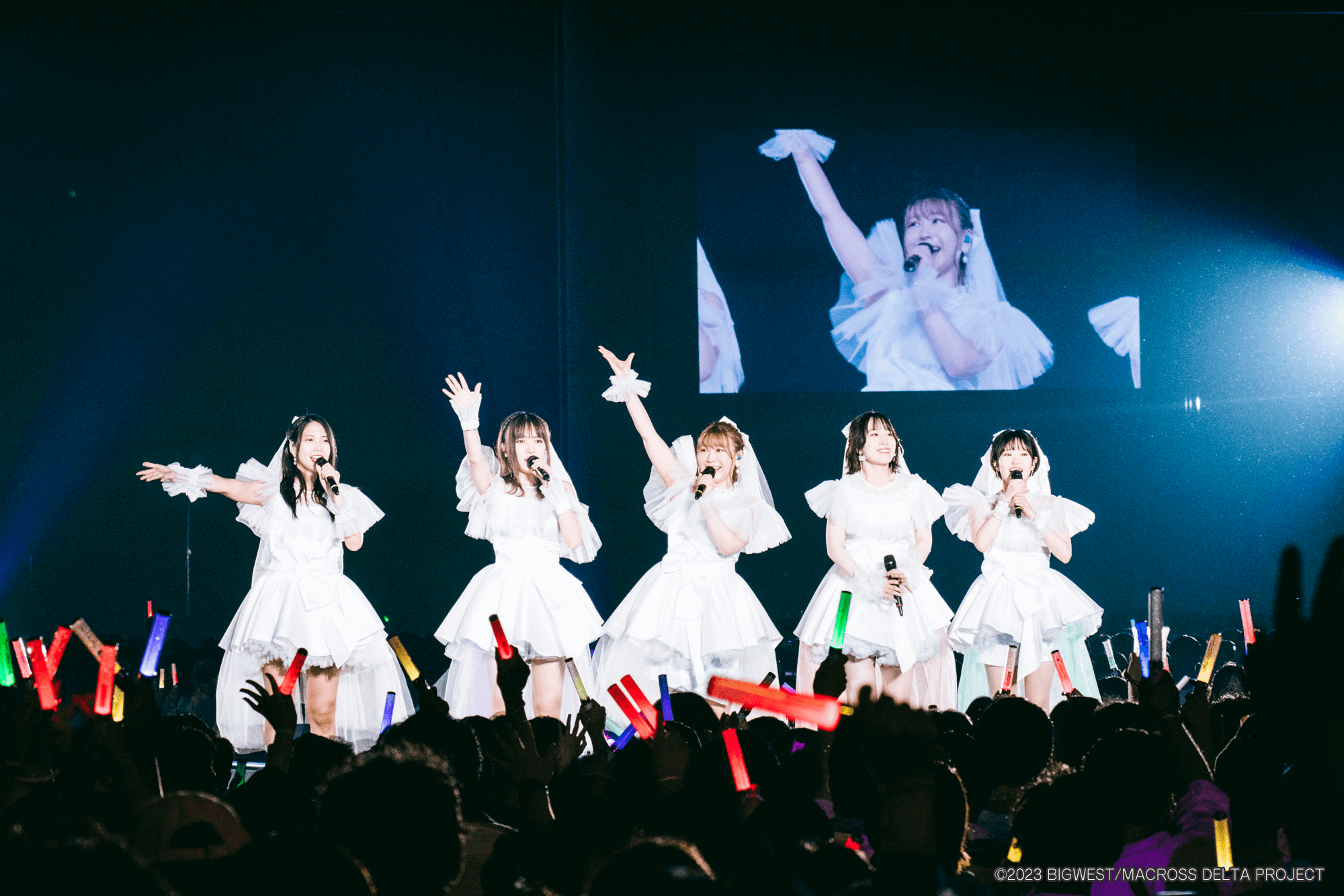 マクロスΔ】「ワルキューレ FINAL LIVE TOUR 2023 ～Last Mission～」ついに最終日を迎えたライブレポート大公開！全６公演の写真を１００点以上収録  ライブメモリアルブック予約受付中！ | MACROSS OFFICIAL SITE