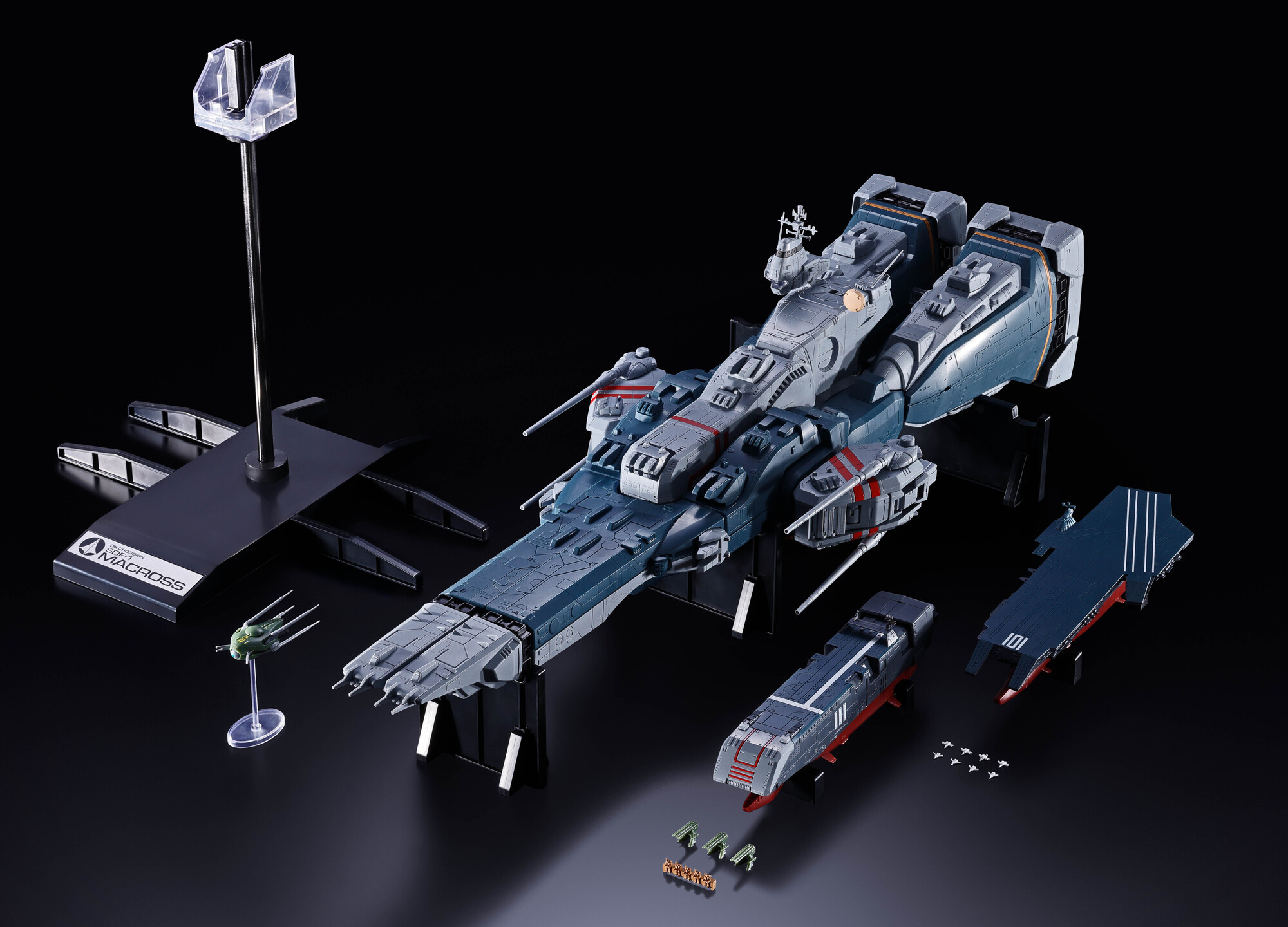 超時空要塞マクロス】 BANDAI SPIRITSよりDX超合金 SDF-1 マクロスが