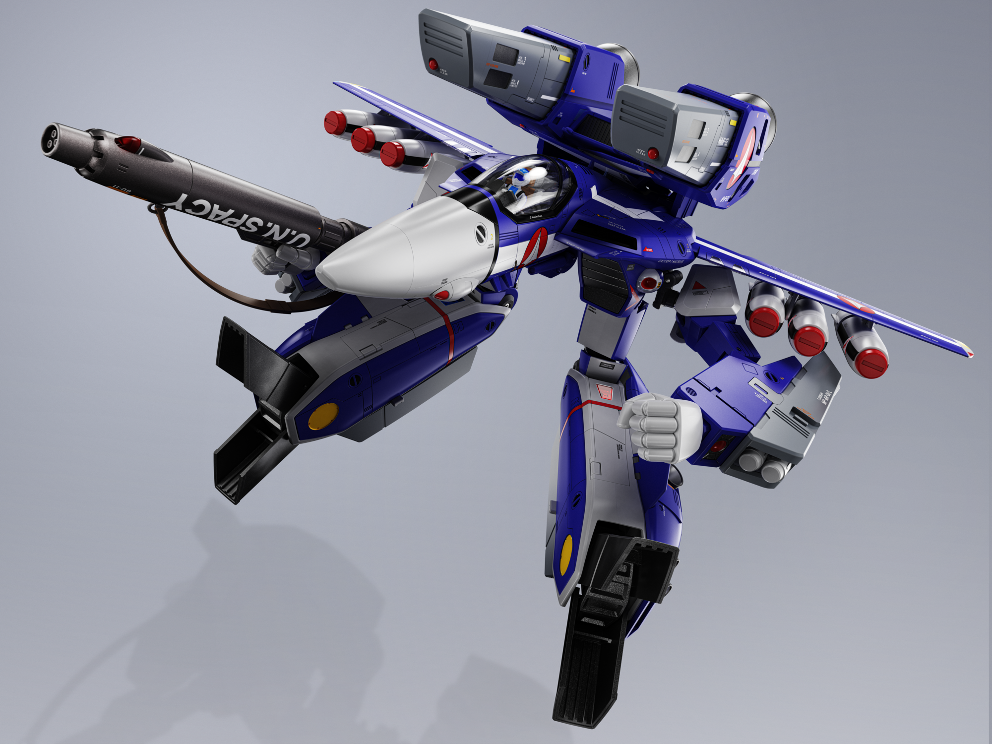 超時空要塞マクロス】 BANDAI SPIRITSよりDX超合金 VF-1J スーパー