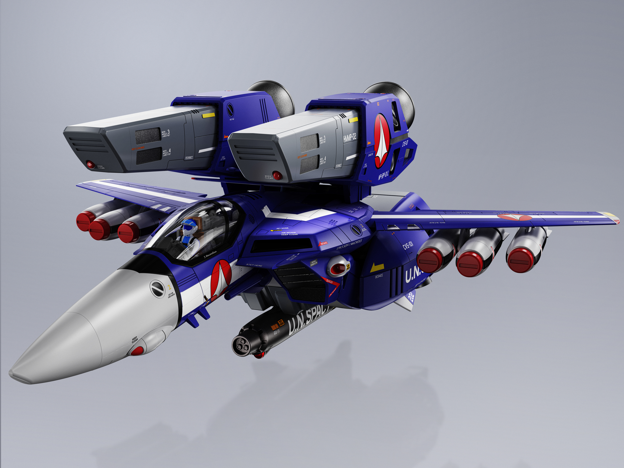 超時空要塞マクロス】 BANDAI SPIRITSよりDX超合金 VF-1J スーパー