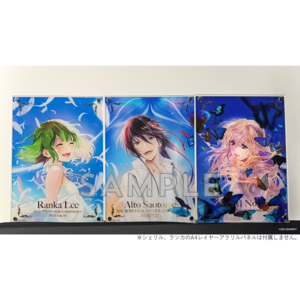 マクロスF ランカ・リー A4 レイヤーアクリルパネル ファンクラブ 受注生産 マクロスF ランカ・リー A4 レイヤーアクリルパネル ファン