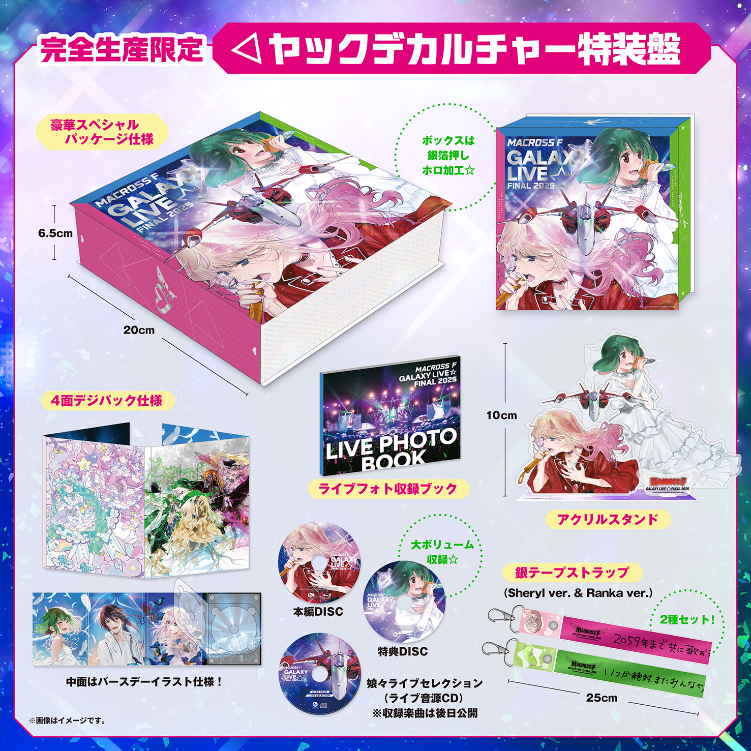 完全生産限定・ヤックデカルチャー特装盤（Blu-ray）】「マクロスF