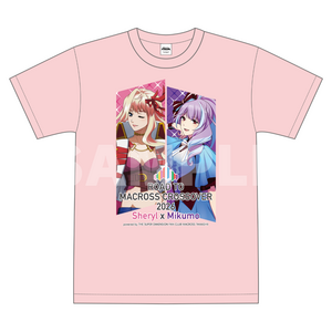 【受注販売／イベント終了後発送】Tシャツ（全3色） (ROAD TO MACROSS CROSSOVER 2026 〜Sheryl x Mikumo〜開催記念)	