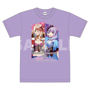 【受注販売／イベント終了後発送】Tシャツ（全3色） (ROAD TO MACROSS CROSSOVER 2026 〜Sheryl x Mikumo〜開催記念)	